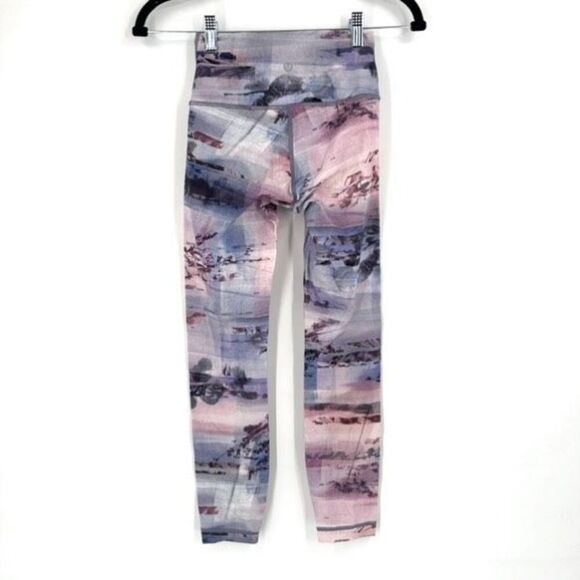 Lululemon Wunder Under High-Rise 7/8 Leggings Luxtreme Sunrise Silhouette Size 2 - Picture 5 of 10